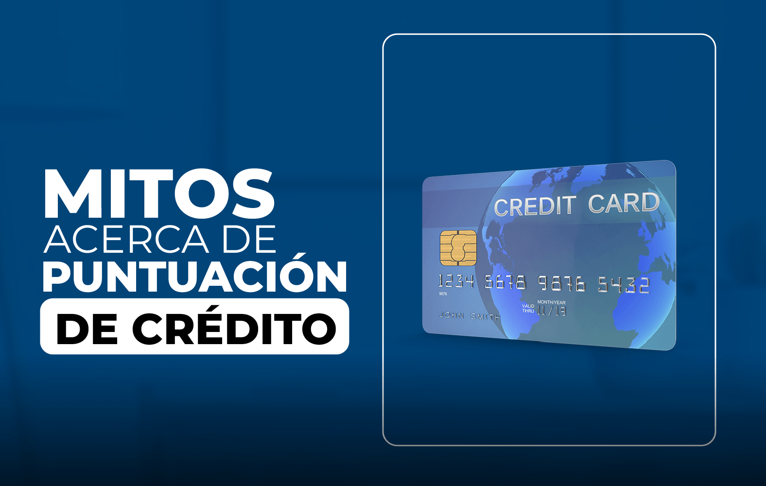 Algunos mitos sobre la puntuación de crédito